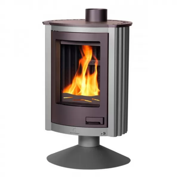 Krbová kamna MASTERFLAMME Piccolo II, šedá Flamingo HSF41-036