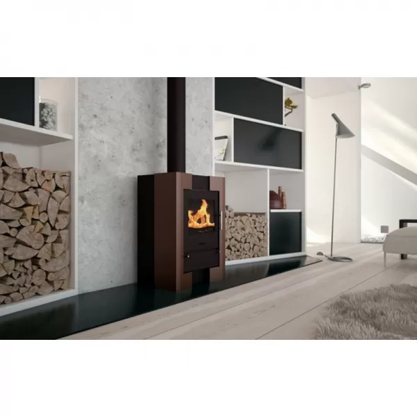 Krbová kamna FLAMINGO ESPO II hnědá - sametová Flamingo HSF02-062