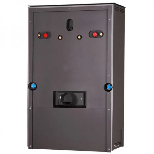 Krbová kamna AQUAFLAM 7 s výměníkem - černá, základní regulace Flamingo HSF29-001