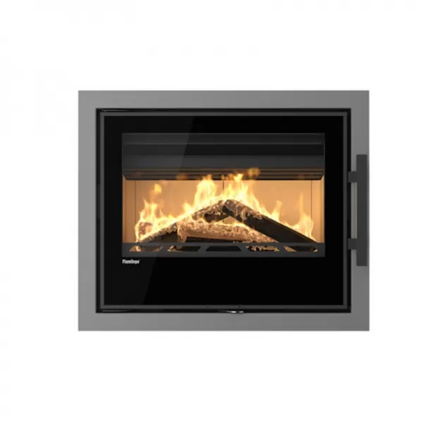 Krycí rámeček krbové vložky FLAMINGO M9, 46 mm, šedý Flamingo HSF45-090