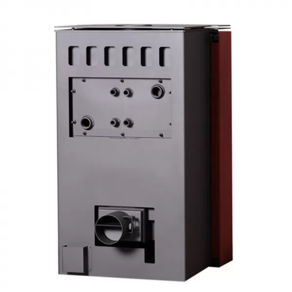 Krbová kamna AQUAFLAM VARIO KALMAR 11kW červená (teplovzdušná verze) Flamingo HSF34-108