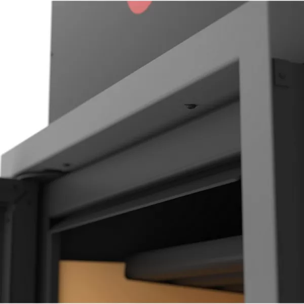 Krycí rámeček krbové vložky FLAMINGO M9, 46 mm, šedý Flamingo HSF45-090