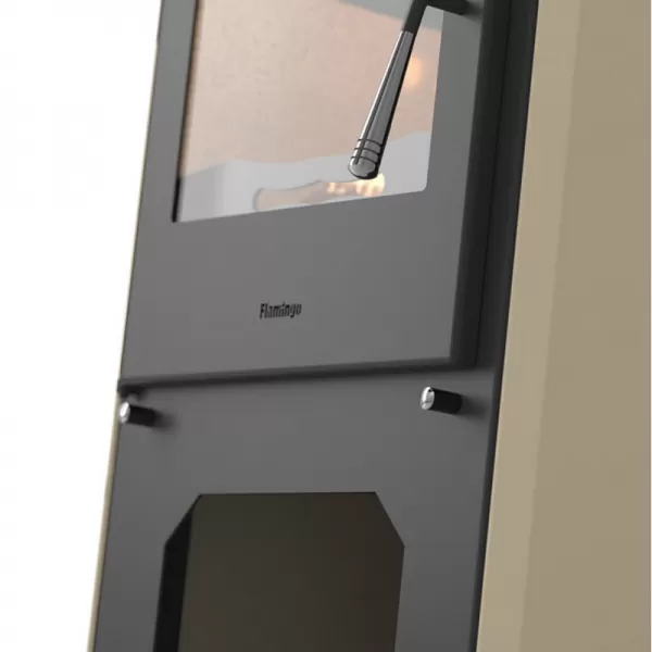 Krbová kamna FLAMINGO ESPO III krémová Flamingo HSF02-077