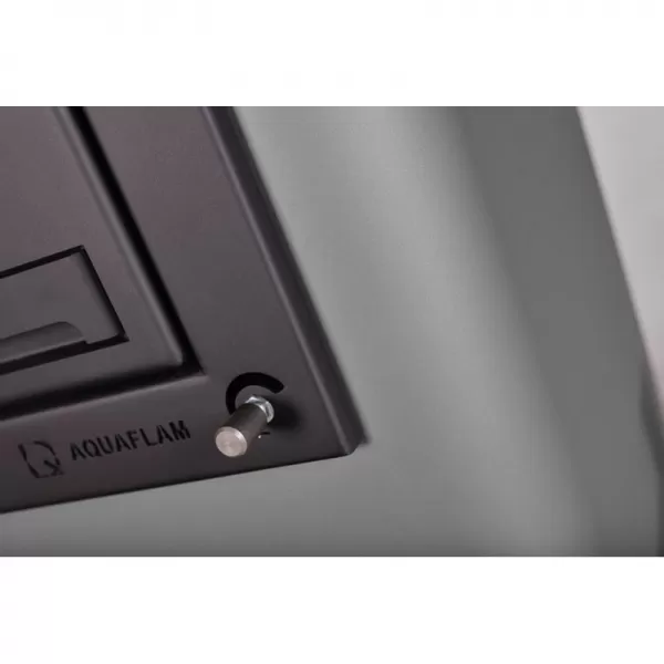 Krbová kamna AQUAFLAM 25 s výměníkem - šedá, manuální regulace Flamingo HSF29-020