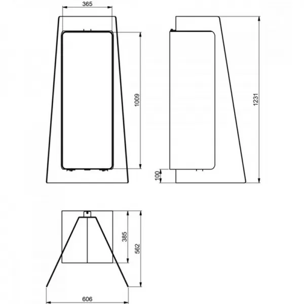Stojan na dřevo FLAMINGO DELUXE 3, krémová (Island) Flamingo HSF42-047