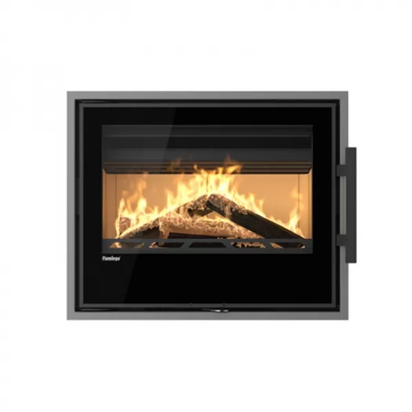 Krycí rámeček krbové vložky FLAMINGO M9, 20 mm, šedý Flamingo HSF45-091