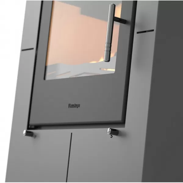 Krbová kamna FLAMINGO EVENES šedá Flamingo HSF02-048