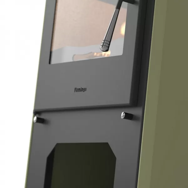 Krbová kamna FLAMINGO ESPO III olivová Flamingo HSF02-078