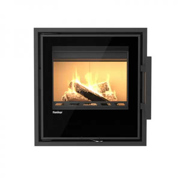 Krycí rámeček krbové vložky FLAMINGO S5, 20 mm, černý Flamingo HSF45-095