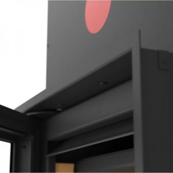 Krycí rámeček krbové vložky FLAMINGO S5, 20 mm, černý Flamingo HSF45-095