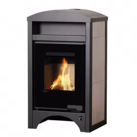 Krbová kamna AQUAFLAM VARIO BARMA 11/5kW dlažba Bělený Dub Flamingo HSF34-003