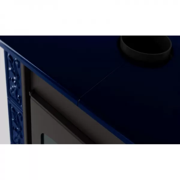 Kachlová kamna FLAMINGO BALI, kachle modrá Flamingo HSF44-005