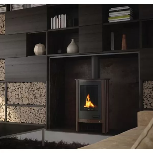 Krbová kamna MASTERFLAMME Piccolo I, hnědá - sametová Flamingo HSF41-013