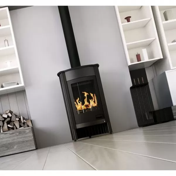 Krbová kamna MASTERFLAMME Medie I, černá Flamingo HSF41-003