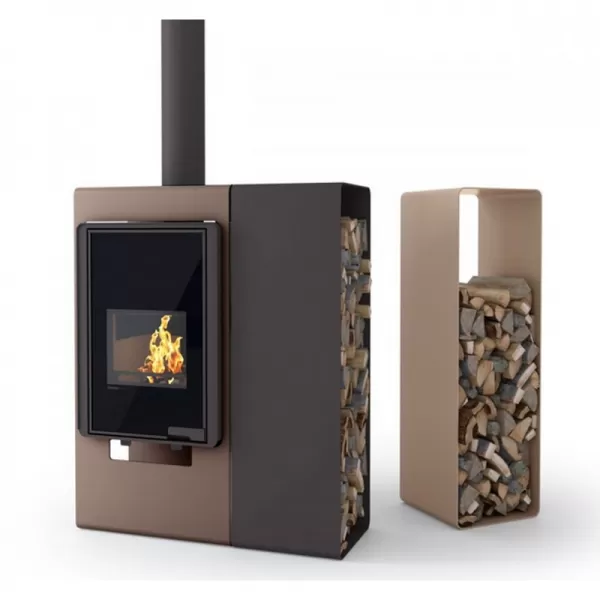 Stojan na dřevo FLAMINGO DELUXE 2, černá (Singa) Flamingo HSF42-050