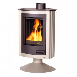 Krbová kamna MASTERFLAMME Piccolo II, krémová Flamingo HSF41-035