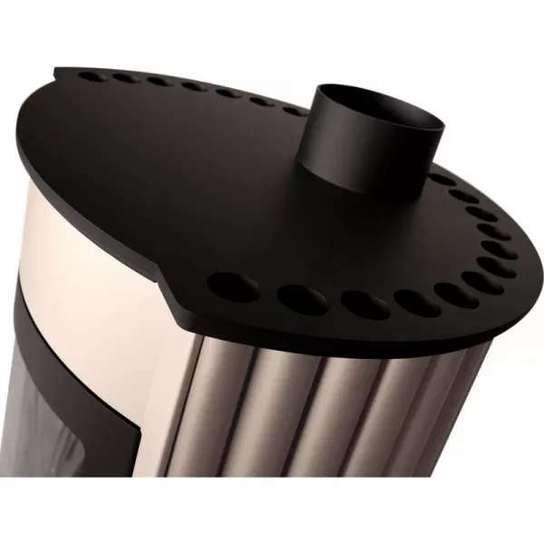 Krbová kamna MASTERFLAMME Medie II, krémová Flamingo HSF41-029