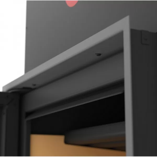 Krycí rámeček krbové vložky FLAMINGO M9, 20 mm, šedý Flamingo HSF45-091