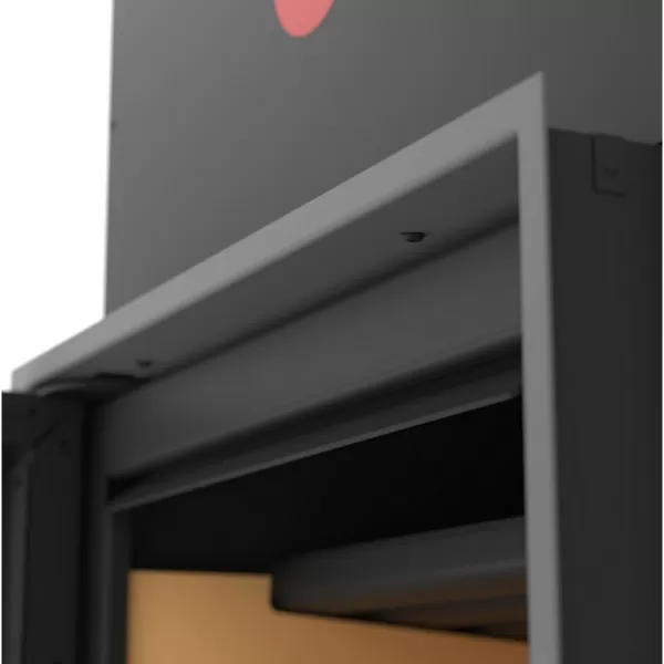 Krycí rámeček krbové vložky FLAMINGO X15, 20 mm, šedý Flamingo HSF45-093