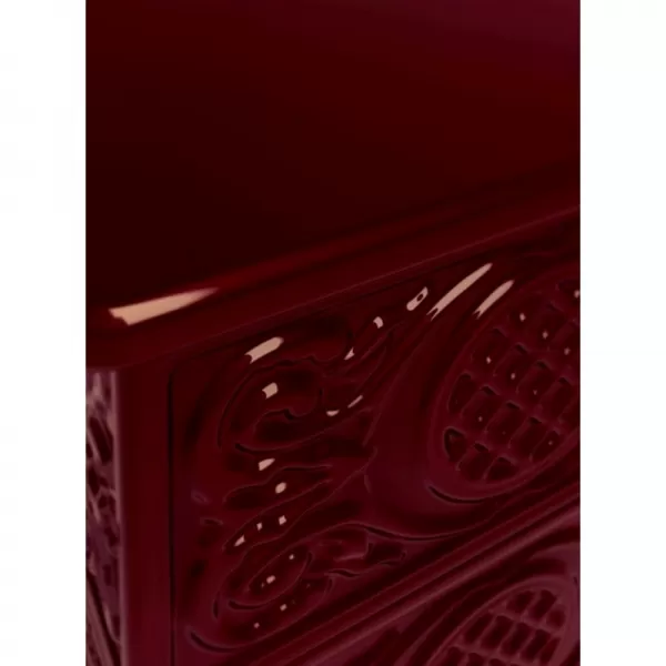 Kachlová kamna FLAMINGO BALI, kachle bordo Flamingo HSF44-002