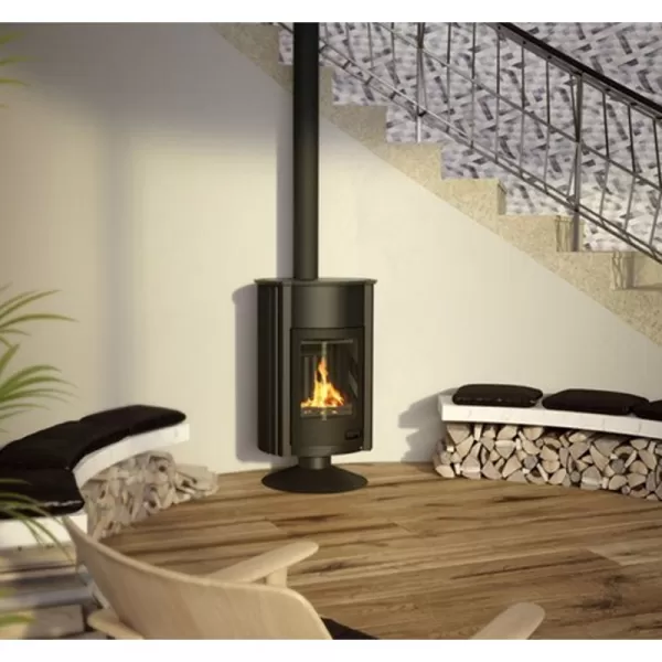 Krbová kamna MASTERFLAMME Grande II, černá Flamingo HSF41-006