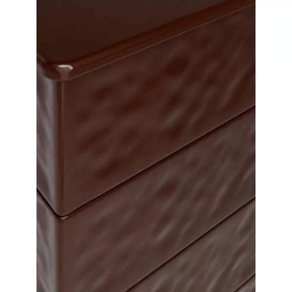 Kachlová kamna AQUAFLAM VARIO PERU 11kW, kachle hnědá (teplovzdušná verze) Flamingo HSF34-116