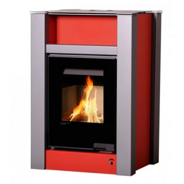 Krbová kamna AQUAFLAM VARIO LEND 11/5kW červená Flamingo HSF34-025