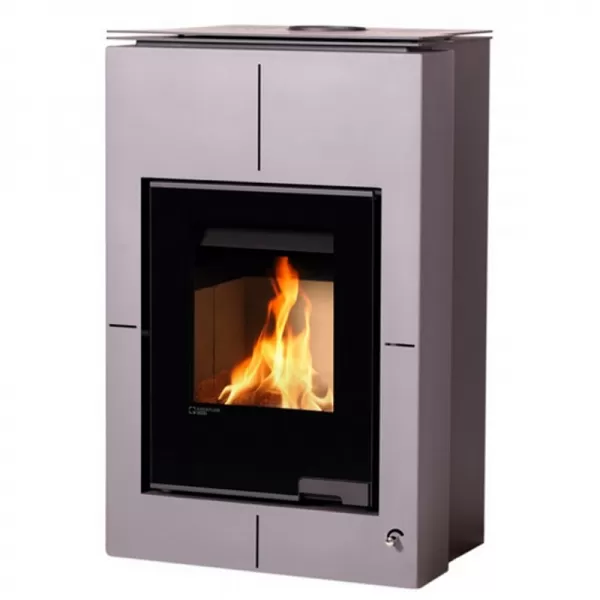 Krbová kamna AQUAFLAM VARIO SAPORO 11/7kW šedá Flamingo HSF34-047
