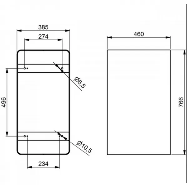 Stojan na dřevo FLAMINGO DELUXE 1, šedá (Malia) Flamingo HSF42-067