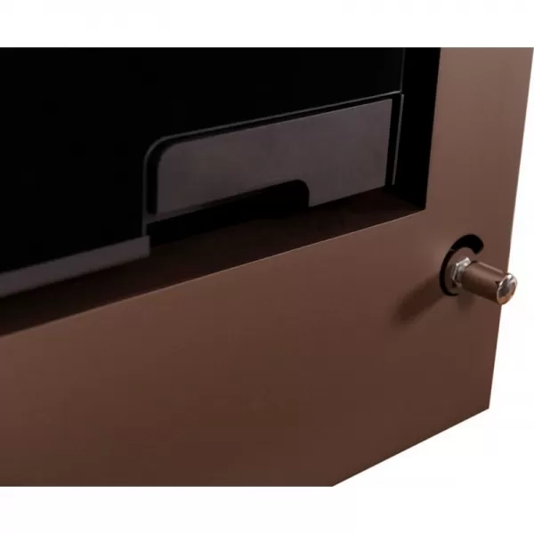 Krbová kamna AQUAFLAM VARIO SAPORO 11kW hnědá - sametová (teplovzdušná verze) Flamingo HSF34-104