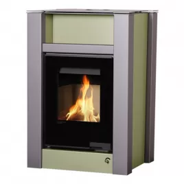 Krbová kamna AQUAFLAM VARIO LEND 11/5kW olivová Flamingo HSF34-027
