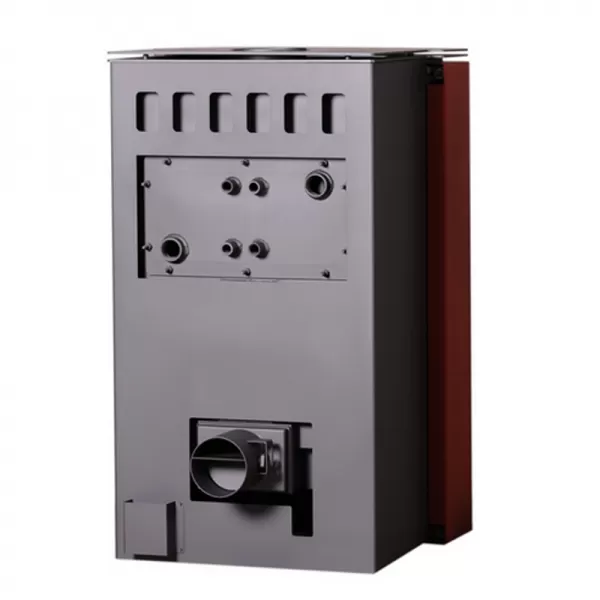 Krbová kamna AQUAFLAM VARIO KALMAR 11/7kW červená, elektronická regulace Flamingo HSF34-061