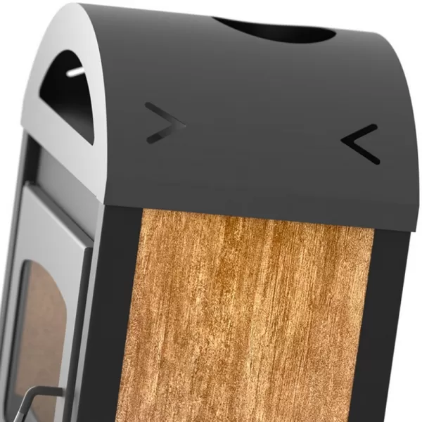 Krbová kamna FLAMINGO MELAND dlažba Ořech Flamingo HSF02-057