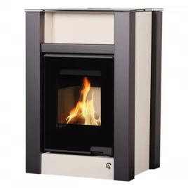 Krbová kamna AQUAFLAM VARIO LEND 11/7kW krémová Flamingo HSF34-034