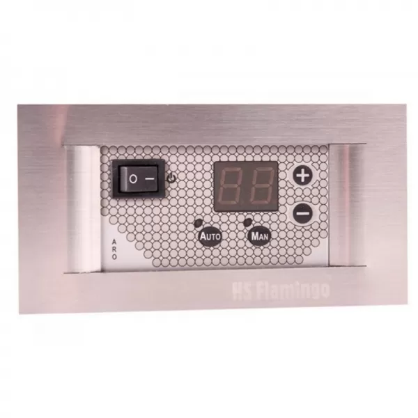 Regulátor otáček ventilátoru RT-03C ARO titanium s teplotním čidlem HSF18-152