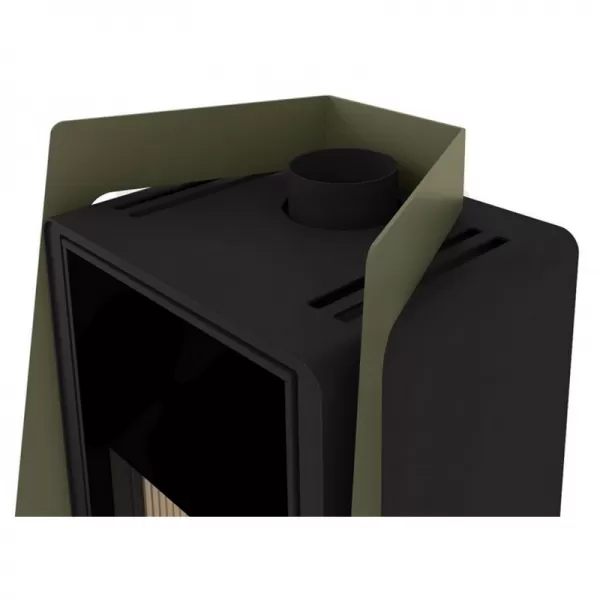 Krbová kamna FLAMINGO DELUXE ISLAND, olivová Flamingo HSF42-005