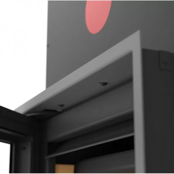 Krycí rámeček krbové vložky FLAMINGO S5, 20 mm, šedý Flamingo HSF45-089