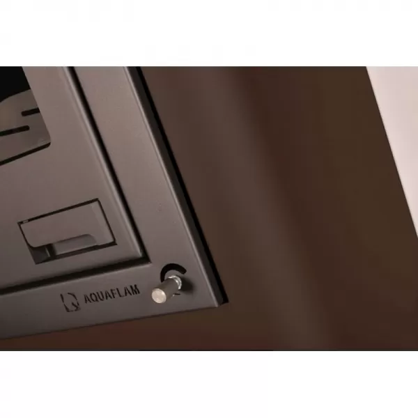 Krbová kamna AQUAFLAM 17 s výměníkem - hnědá - sametová, manuální regulace Flamingo HSF29-041