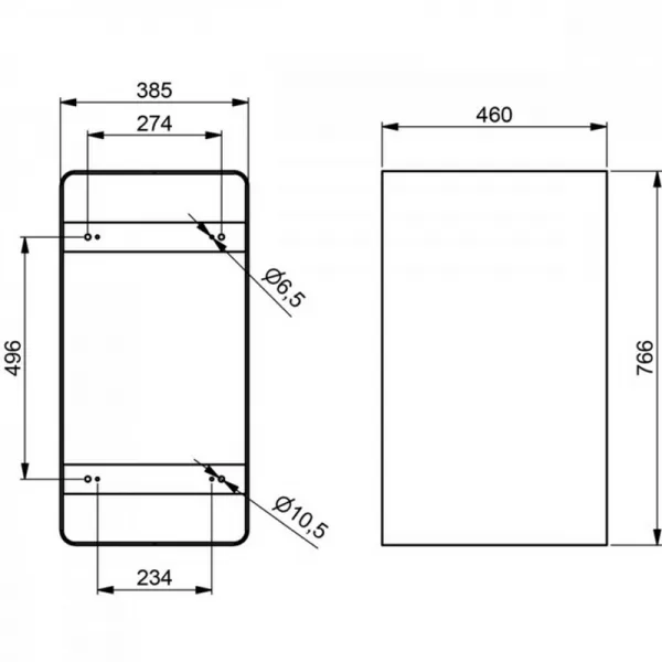 Stojan na dřevo FLAMINGO DELUXE 1, černá (Malia) Flamingo HSF42-062