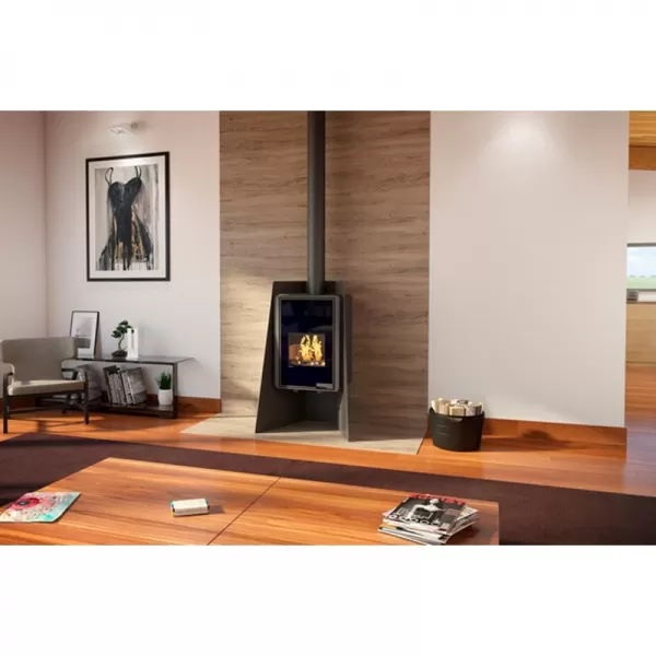 Krbová kamna FLAMINGO DELUXE ISLAND, šedá Flamingo HSF42-006