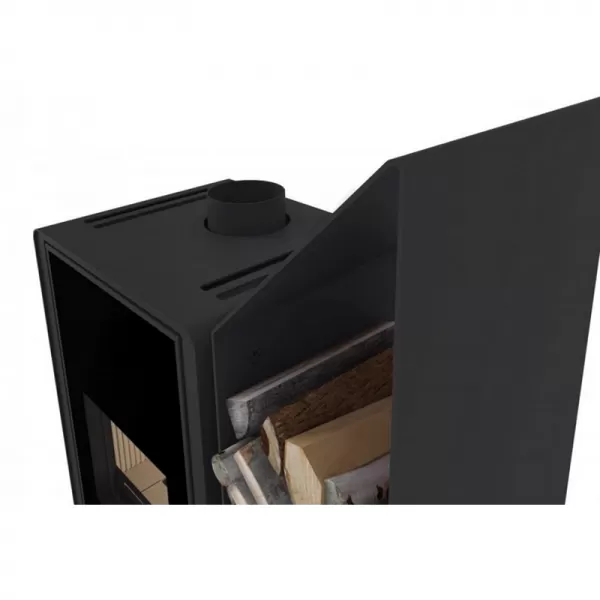 Krbová kamna FLAMINGO DELUXE KAMPA pravá, černá Flamingo HSF42-013