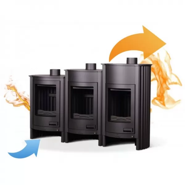 Krbová kamna MASTERFLAMME Medie II, krémová Flamingo HSF41-029