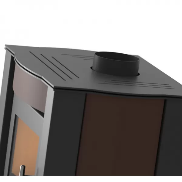 Krbová kamna FLAMINGO AMOS hnědá - sametová Flamingo HSF02-036