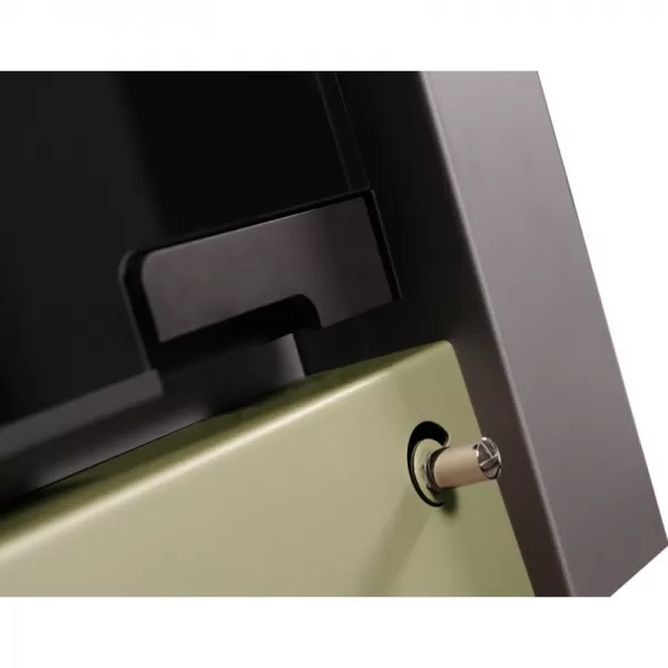 Krbová kamna AQUAFLAM VARIO LEND 11/7kW olivová Flamingo HSF34-033