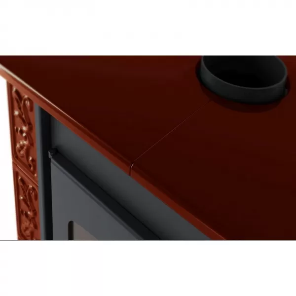 Kachlová kamna FLAMINGO BALI, kachle hnědá Flamingo HSF44-003