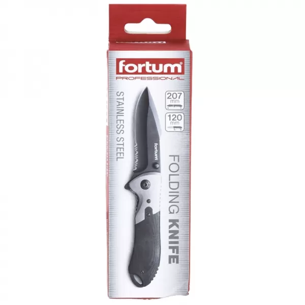 Nůž zavírací nerez INOX 207/120mm FORTUM 4780300
