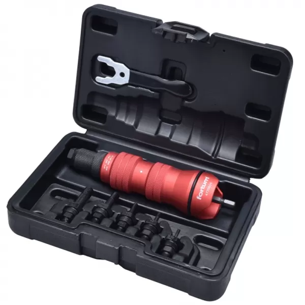 Nýtovací nástavec na vrtačku M3-M8, CrMoV FORTUM 4770654