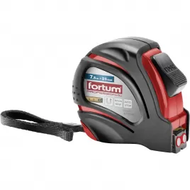 Svinovací metr 7,5 m x 25 mm s magnety FORTUM 4780207