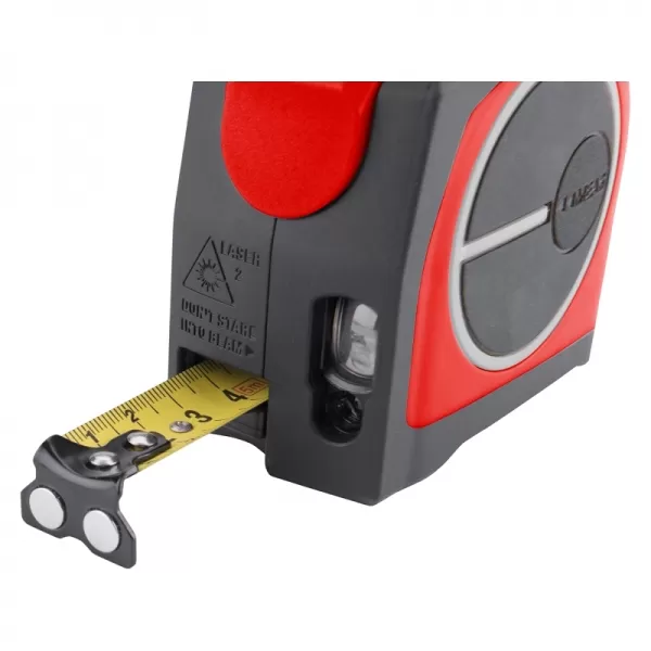 Laserový metr 40m s 5m svinovacím metrem Fortum 4780275