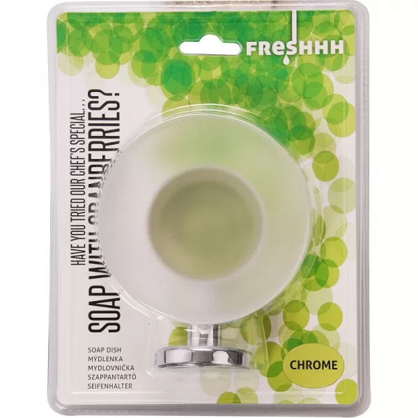 Mýdlenka 130x110x50mm chrom FRESHHH 830412